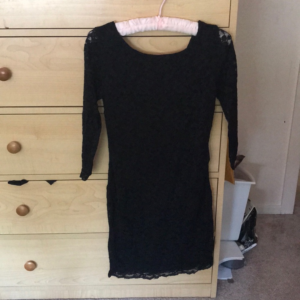 New bodycon lace dress!